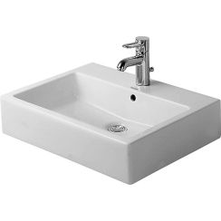 Duravit Vero lavoar 59.5x46.5 cm dreptunghiular de blat alb 0452600000