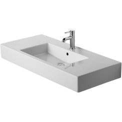 Duravit Vero lavoar 105x49 cm dreptunghiular clasică-cu blat alb 0329100000