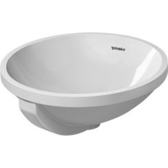 Duravit Architec lavoar 40x40 cm rotund sub blat alb 0468400000