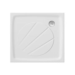 Ravak Perseus Pro cădiță de duș pătrată 80x80 cm alb XA034401010