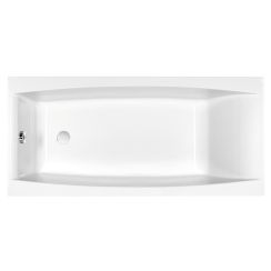 Cersanit Virgo cada dreptunghiulară 160x75 cm alb S301-046