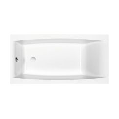 Cersanit Virgo cada dreptunghiulară 150x75 cm alb S301-048