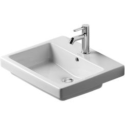 Duravit Vero lavoar 55x46.5 cm dreptunghiular încastrat alb 0315550000