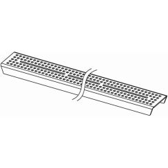 Tece Drainline grătar rigolă 150 cm 601551