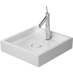 Duravit Starck 1 lavoar 47x47 cm pătrat de blat alb 0387470027