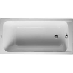 Duravit D-Code cada dreptunghiulară 150x75 cm alb 700095000000000