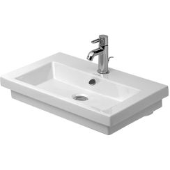 Duravit 2nd floor umywalka 60x43 cm szlifowa prostokątna biała 0491600025
