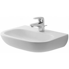 Duravit D-Code lavoar 45x34 cm semicircular clasică alb 07074500702