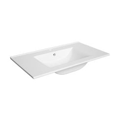 Defra Plan lavoar 80x46 cm dreptunghiular mobilier alb 1724