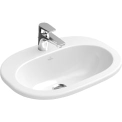 Villeroy & Boch O.Novo lavoar 56x40.5 cm oval încastrat alb 41615601