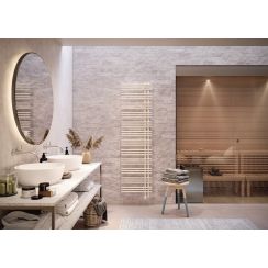 Zehnder Yucca calorifer de baie decorativ 130x47 cm alb YA130-050
