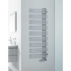 Zehnder Yucca calorifer de baie decorativ 130x37 cm crom YAC130-040