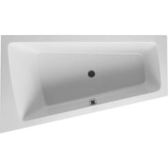 Duravit Paiova cadă de colț 170x100 cm partea stângă alb 700212000000000