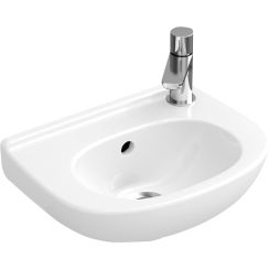 Villeroy & Boch O.Novo lavoar 36x27.5 cm semicircular clasică alb 53603601