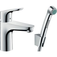 Hansgrohe Focus baterie lavoar cu duș bideu stativ crom 31927000