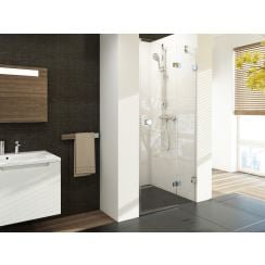 Ravak Brillant uși de duș 80 cm înclinabilă crom luciu/sticlă transparentă 0UP4AA00Z1
