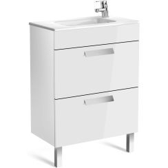 Roca Debba lavoar cu dulap 60.5 cm alb A855905806