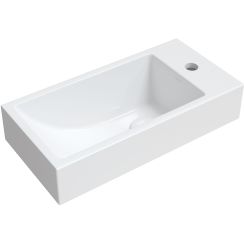 Omnires Corfu M+ lavoar 50x25 cm dreptunghiular clasică-de blat alb CorfuBP