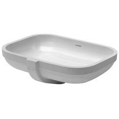 Duravit Happy D.2 lavoar 48x34.5 cm dreptunghiular sub blat alb 04574800001