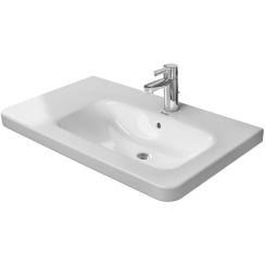 Duravit DuraStyle lavoar 80x48 cm dreptunghiular clasică-mobilier alb 2326800000