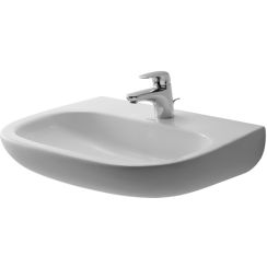 Duravit D-Code lavoar 55x43 cm semicircular clasică alb 23115500002
