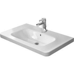 Duravit DuraStyle lavoar 80x48 cm dreptunghiular clasică-mobilier alb 2320800000