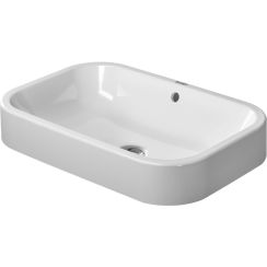 Duravit Happy D.2 lavoar 60x40 cm dreptunghiular de blat alb 23146000001