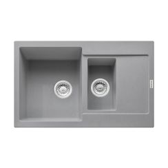 Franke Maris MRG 651-78 zlewozmywak 78x50 cm Fragranite kamienny szary 114.0330.970