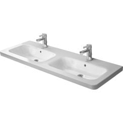 Duravit DuraStyle lavoar 130x48 cm dreptunghiular mobilier-dublă alb 2338130000