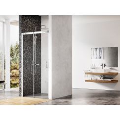 Ravak Matrix uși de duș 110 cm culisantă aluminiu luciu/sticlă transparentă 0WLD0C00Z1