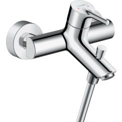 Hansgrohe Talis S baterie cadă-duș perete crom 72400000