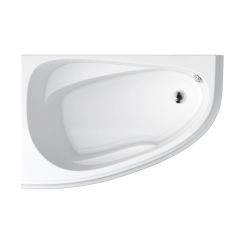 Cersanit Joanna New cadă de colț 140x90 cm partea stângă alb S301-165