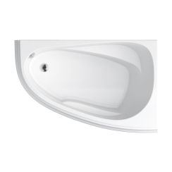 Cersanit Joanna New cadă de colț 150x95 cm partea dreaptă alb S301-168