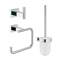 Grohe Essentials set de accesorii 3 în 1 StarLight Chrome 40757001