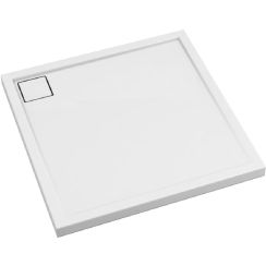 Schedpol Omega cădiță de duș pătrată 90x90 cm alb 3.0452