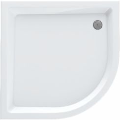 Schedpol Eko 2.0 cădiță de duș semirotundă 90x90 cm alb 3.323