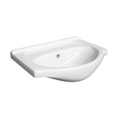 Defra Roberto lavoar 55x42 cm semicircular alb 1521