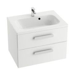 Ravak Chrome dulap 80x49x50 cm dulap atârnat sub chiuvetă alb X000000922