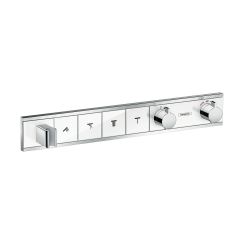 Hansgrohe RainSelect baterie cadă-duș ascuns da crom-alb 15357400