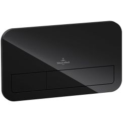 Villeroy & Boch ViConnect buton de spălare pentru WC negru 921843RB