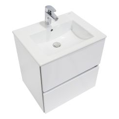 Roca Cube lavoar cu dulap 55 cm alb A85119A806