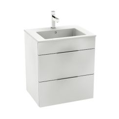 Roca Suit lavoar cu dulap 55 cm alb A85118A806