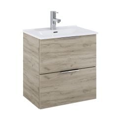 Elita Street Plus lavoar cu dulap 51.5 cm stejar 166472