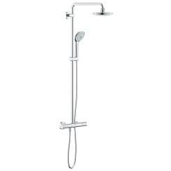 Grohe Euphoria set de duș perete cu termostat da StarLight Chrome 27296001