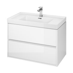 Cersanit Crea dulap 79x45x53 cm dulap atârnat sub chiuvetă alb S924-004
