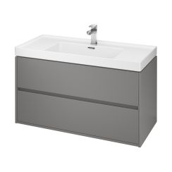 Cersanit Crea dulap 99x45x53 cm dulap atârnat sub chiuvetă gri S924-019