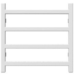 Terma Simple DW calorifer de baie decorativ 199.5x50 cm alb WGSDW199050K916Z1