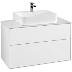 Villeroy & Boch Finion dulap 100x50.1x60.3 cm dulap atârnat sub chiuvetă alb F10100GF