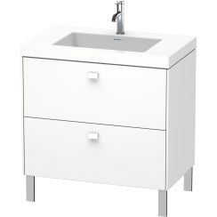 Duravit Brioso lavoar cu dulap 80 cm alb BR4701O1818