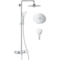 Grohe Euphoria set de duș perete cu termostat da StarLight Chrome 26509000